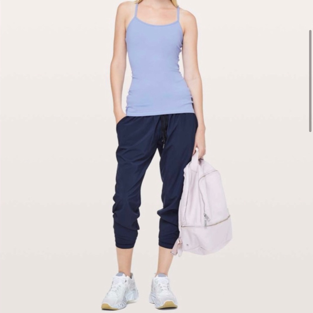 Lululemon Power Y Tank top in Lavender Light Purple